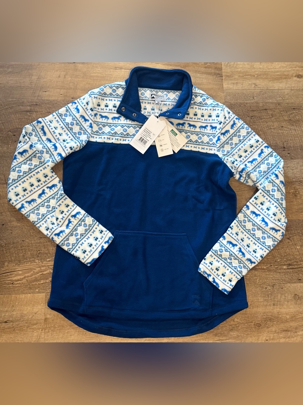 Riding Sport Ladies’ Freemont Print Fleece